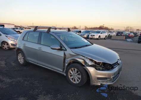 2015 Volkswagen Golf Tsi S 4-Door из США, поврежденный, VIN 3VW217AU5FM041744